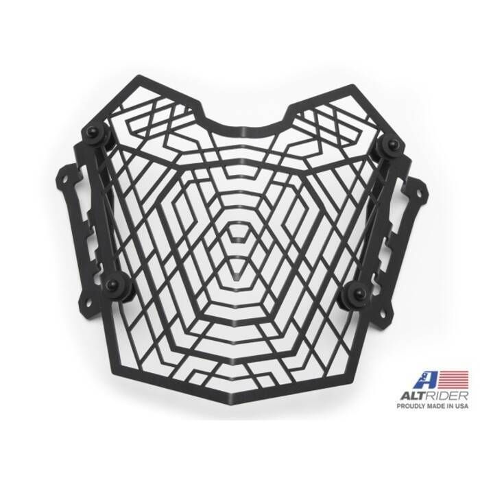 AltRider Stainless Steel Headlight Guard Black T71921104 Yamaha