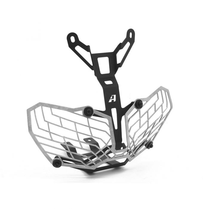 AltRider Stainless Steel Headlight Guard Silver AT1601104