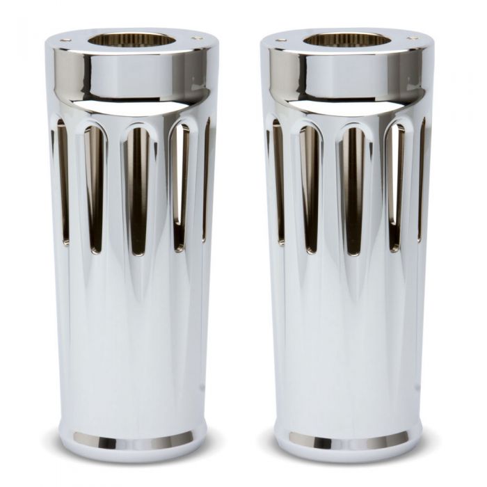 Arlen Ness Fork Boot Covers Deep Cut Chrome (+2in.) 20027 FortNine Canada
