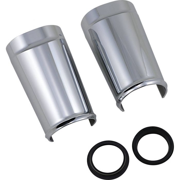 Arlen Ness Fat Tire Fork Boot Covers Chrome 20041 FortNine Canada