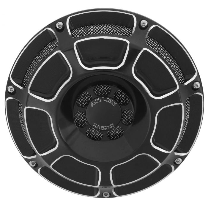 Arlen Ness Ignition Switch Covers for Victory Right Beveled Black