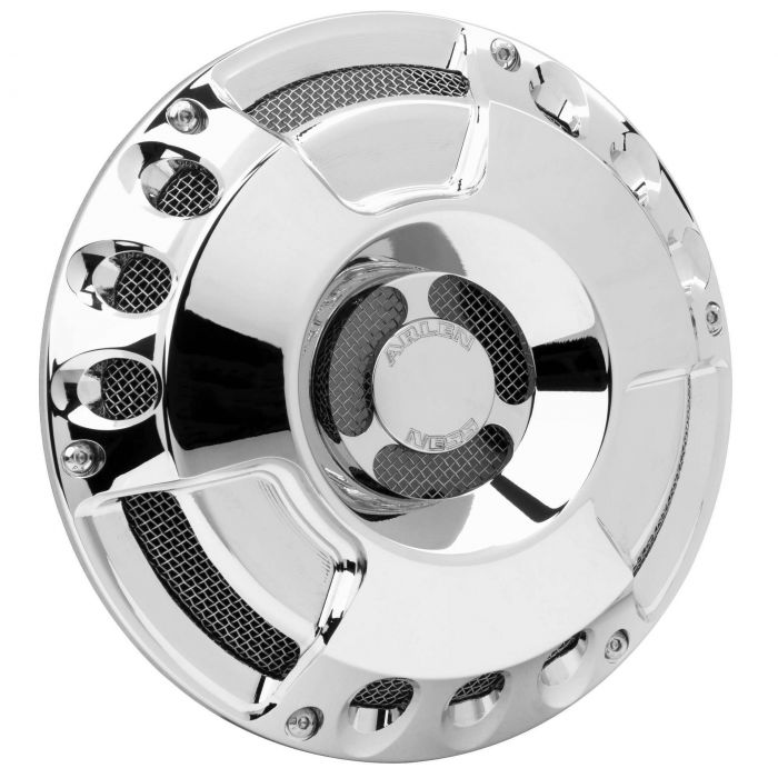 Arlen Ness Ignition Switch Covers for Victory Right Deep Cut Chrome