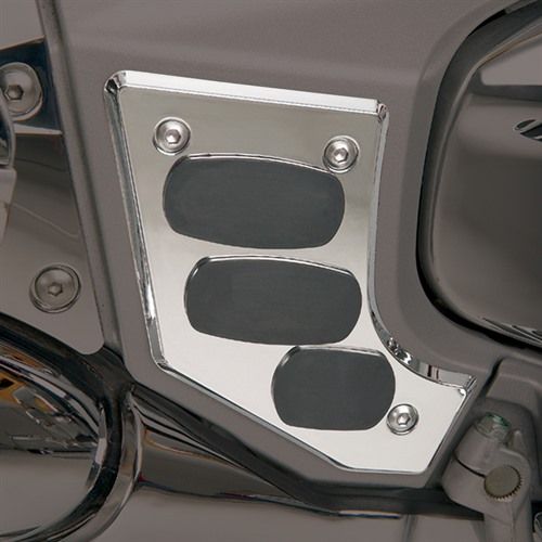 Show Chrome (Big Bike Parts) Chrome and Rubber Swing Arm Covers Honda