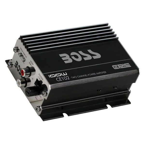 Boss Audio Chaos Epic 100 Watt 2-Channel Full Range Class A/B Amplifier ...