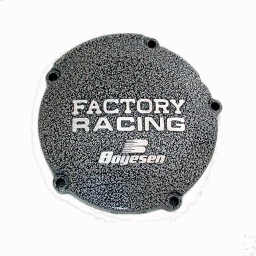 Boyesen Factory Racing Ignition Cover Silver/Black SC11 FortNine Canada