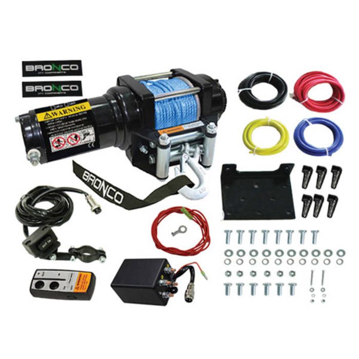 Bronco Gen II Wireless ATV/UTV Winch FortNine Canada
