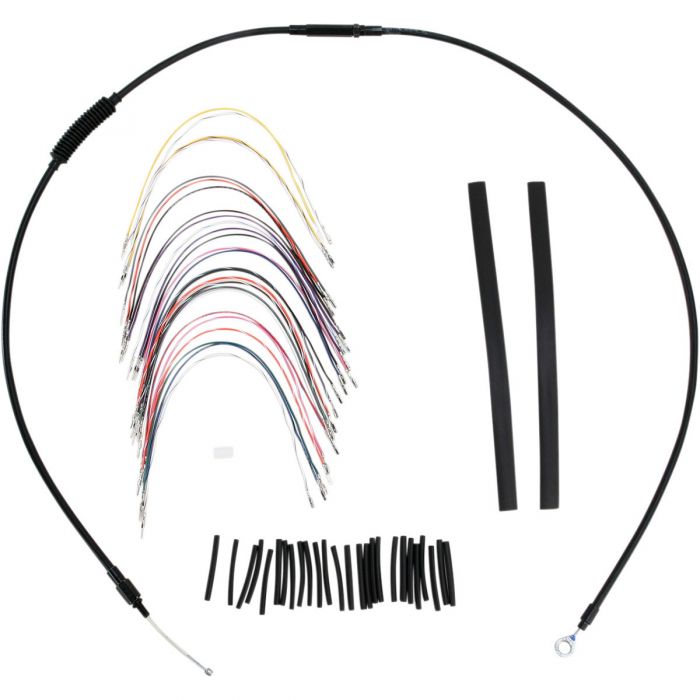 Burly Extended Cable/Brake Line Kit for 13in. Burly Ape Handlebars
