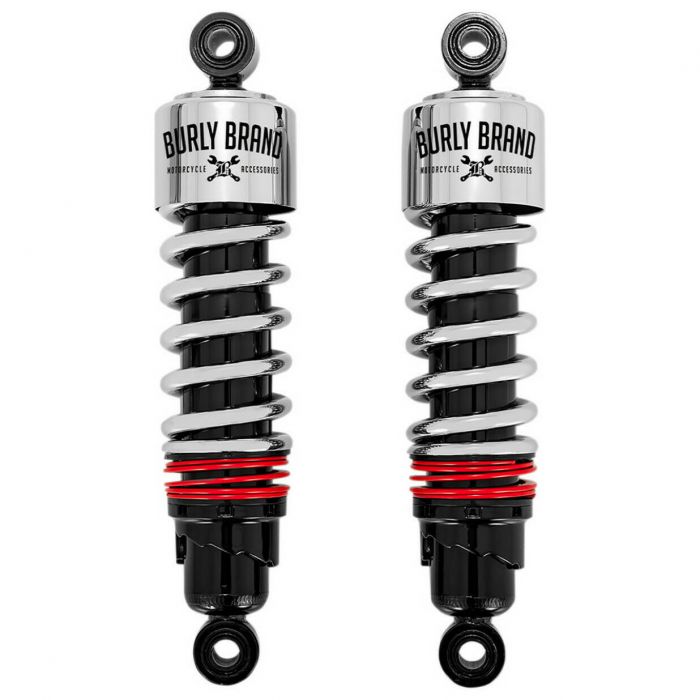 Burly Slammer Plus Shocks Chrome - B28-1207 | FortNine Canada