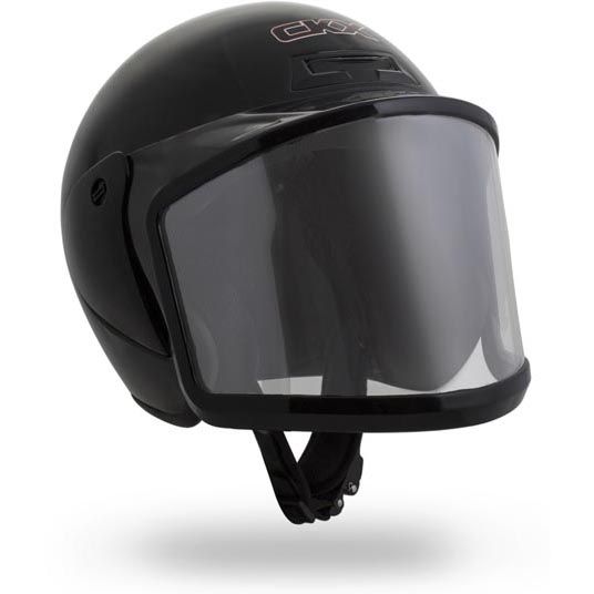 open face snowmobile helmet