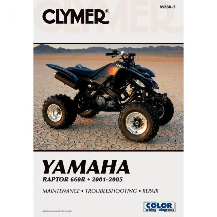 Clymer Repair Manual ATV - M280-2 | Yamaha YFM660R Raptor 2001-2005