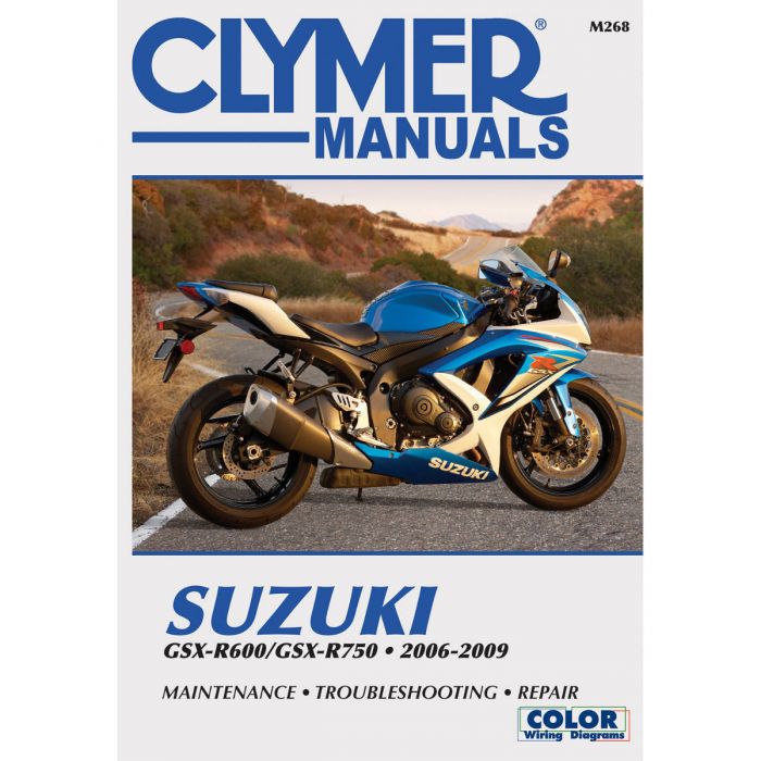 Clymer Repair Manual Suzuki GSXR 600/750 M268 FortNine Canada