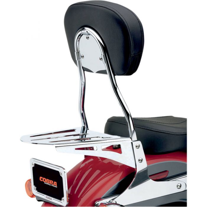 Cobra Round Sissy Bar Standard Chrome 6021253 FortNine Canada