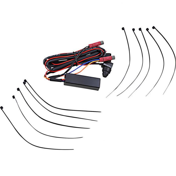 Custom Dynamics LED Driving Light Bar Wire Harness LBHARNUNV