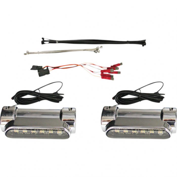 Custom Dynamics Universal Run & Turn Signal Engine Guard LED Lights