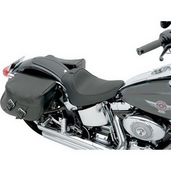 Drag Specialties Solo Seat with Optional EZ Glide Backrest System ...
