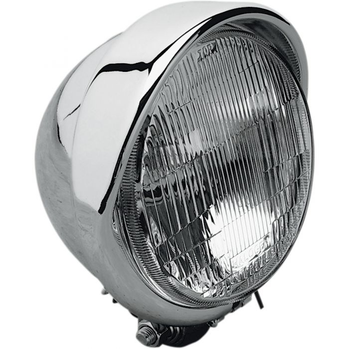 Drag Specialties 5 3/4in Headlight with BuiltIn Visor DS280095