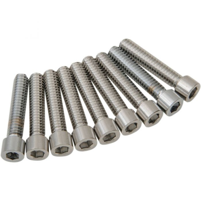 Drag Specialties Cam Cover Bolt Kit Smooth 24010975 FortNine Canada