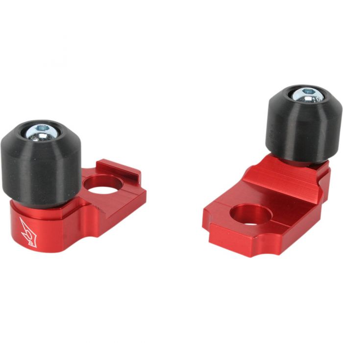 Driven Axle Block Slider Red - DRAX-105-RD | Kawasaki Ninja ZX-10R 2004 ...