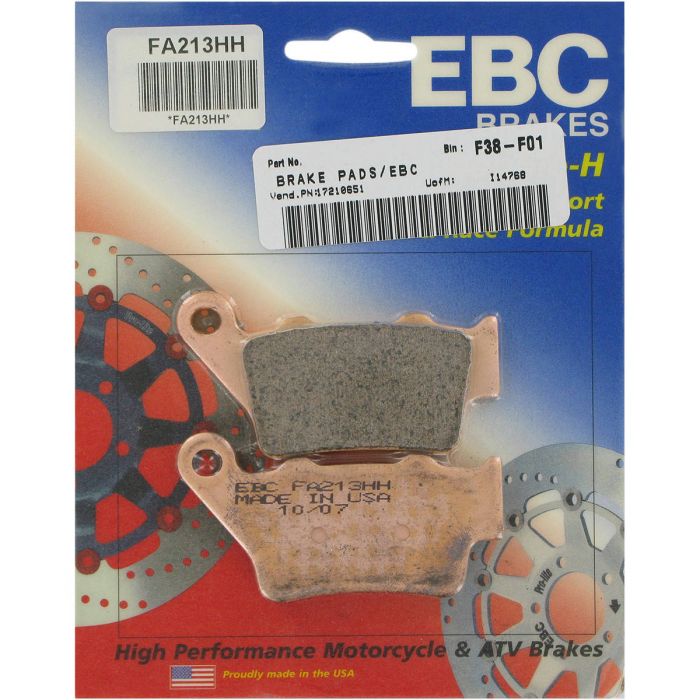 EBC Double-H Sintered Brake Pads - FA213HH | FortNine Canada