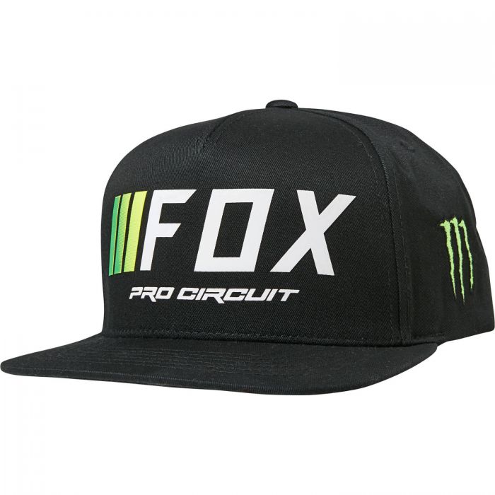 Fox Racing Pro Circuit Snapback Hat Black | FortNine Canada