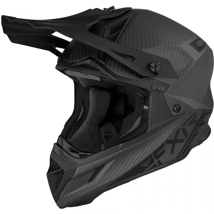 FXR Helium Carbon Helmet with D-Ring - 2022 | FortNine Canada