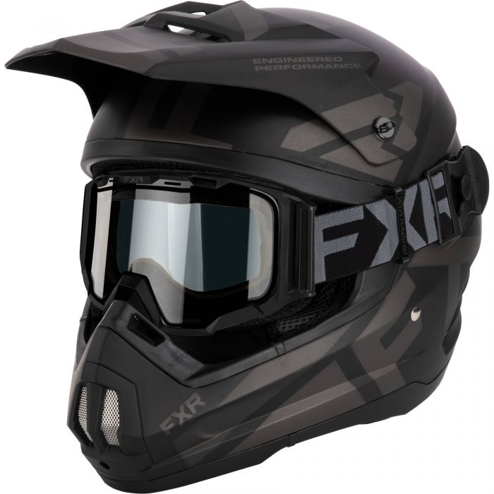 FXR Torque Cold Stop QRS Helmet 2021 FortNine Canada