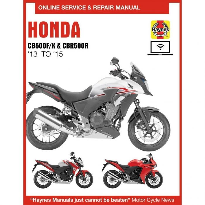 Haynes Manual 6301 Honda CB500 CB500F CB500X CBR500R 2013-2015 NEW Haynes Manual 6301 Honda CB500 CB500F CB500X CBR500R 2013-2015 NEW
