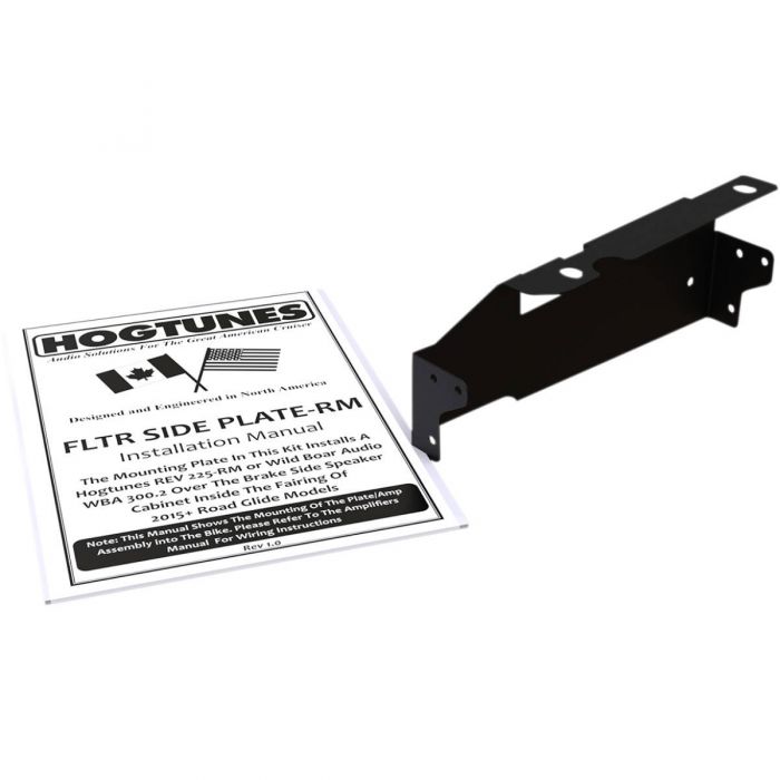 Hogtunes Amp Side Mounting Plate - FLTR SIDEPLT-RM | FortNine Canada