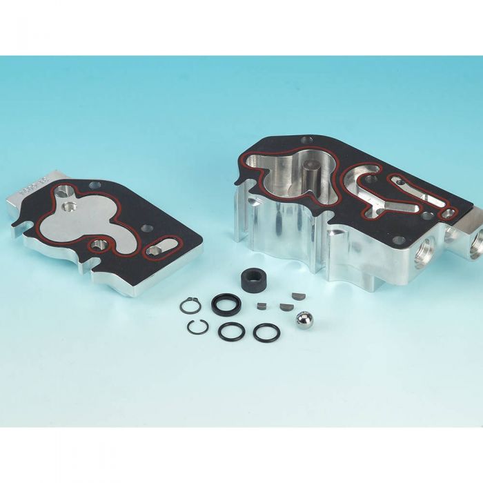 James Gaskets Oil Pump Gasket Kit for S&S HVHP Oil Pump with Metal