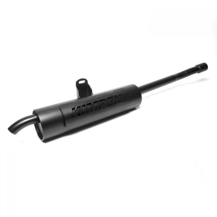 Kimpex Bolton Muffler Black Curved 478019 Yamaha Wolverine 350