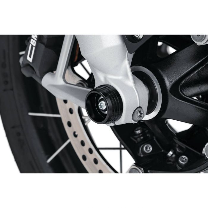 Front Axle Slider Protection: BMW GS F 750 GS / F 850 GS / F