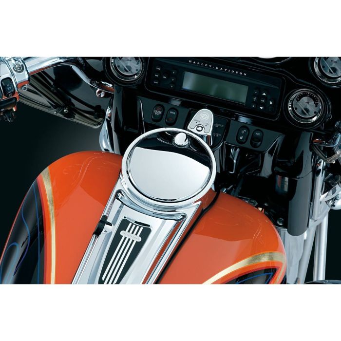 Kuryakyn Push Button Fuel Door Latch 1467 FortNine Canada