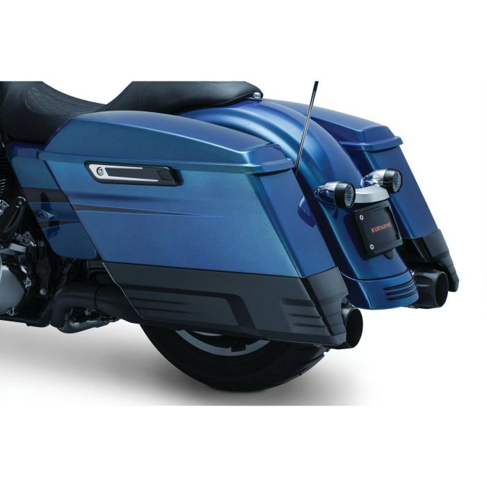 harley chrome saddlebag extensions