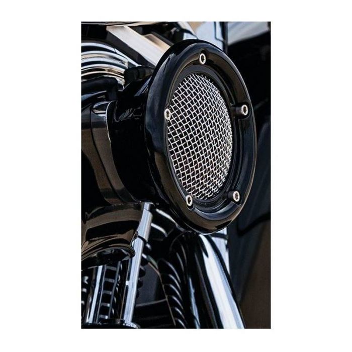 Kuryakyn Velociraptor Air Cleaner Gloss Black 9880 FortNine Canada