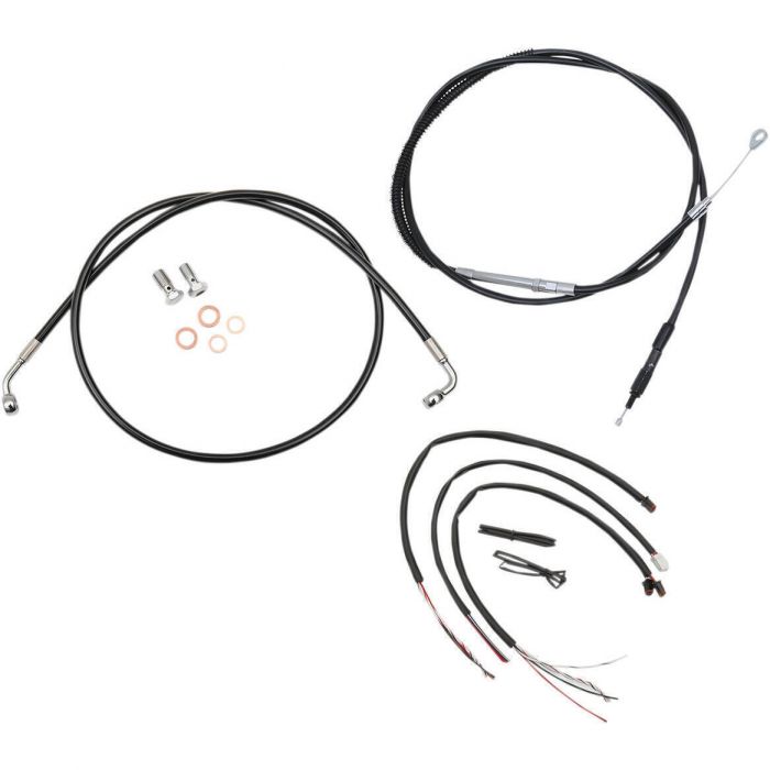 LA Choppers Complete Handlebar Cable & Wire Kit 1214" Ape Hangers