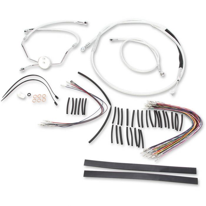 Magnum Caliber 1 1/4" Bagger Handlebar Kit 16" Chrome 38830216