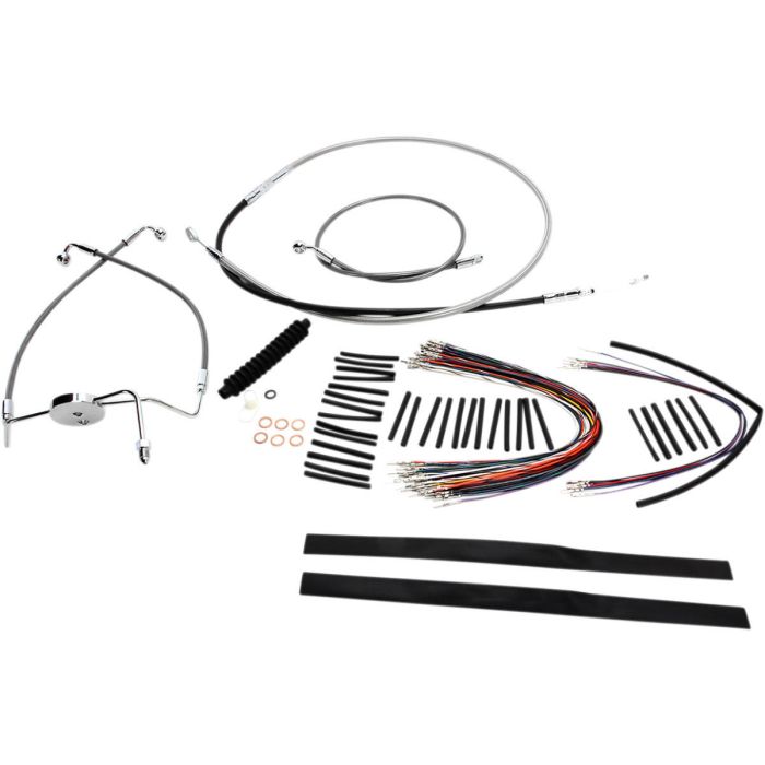 Magnum XR Stainless Handlebar Installation Kit 12 14" Apes 589301