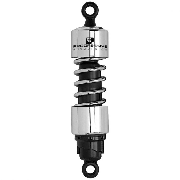 Progressive Suspension 412 Series Shocks Heavy Duty 12.5in. Chrome