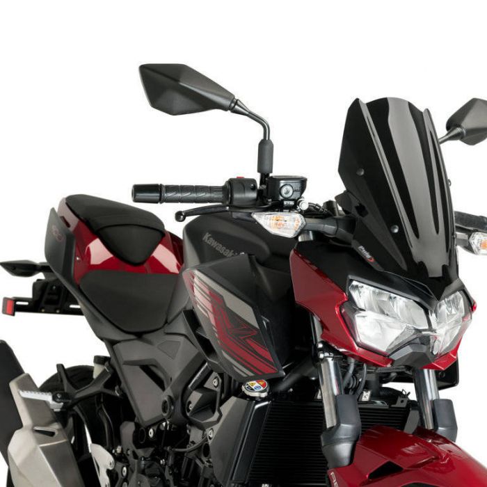 Puig Naked New Generation Windshield Black N Kawasaki Z