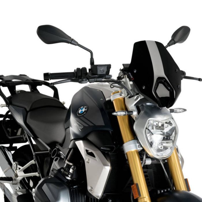 Puig Naked New Generation Windshield Black 3623N BMW R1250R 2019 2020 FortNine Canada