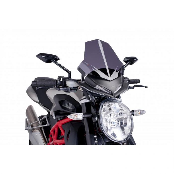 Puig Naked New Generation Windshield Sport Dark Smoke F