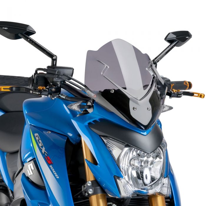 Puig Naked New Generation Windshield Sport Light Smoke H Suzuki Gsx S