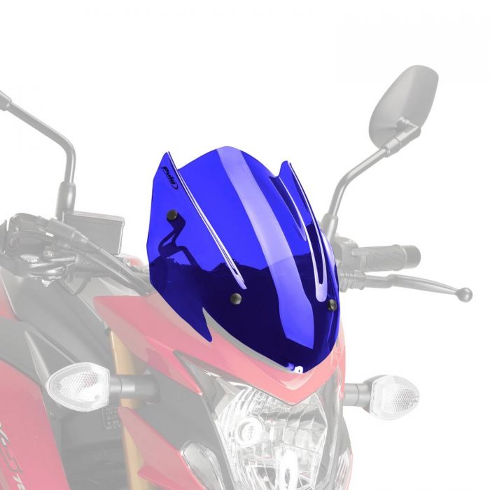 Puig Naked New Generation Windshield Sport - Blue - 9435A | Suzuki GSX ...