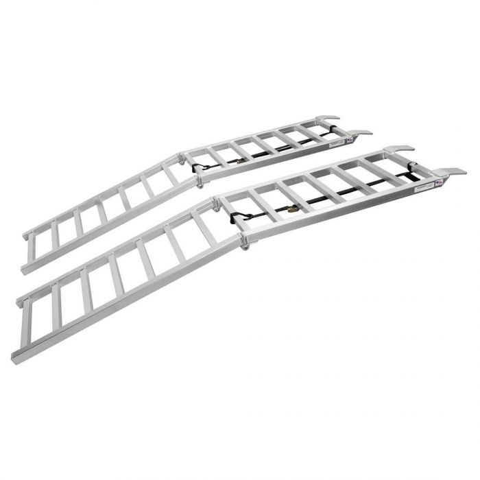 QuadBoss Aluminum UTV Folding Arched Ramps (Set of 2) - 57-0088 ...