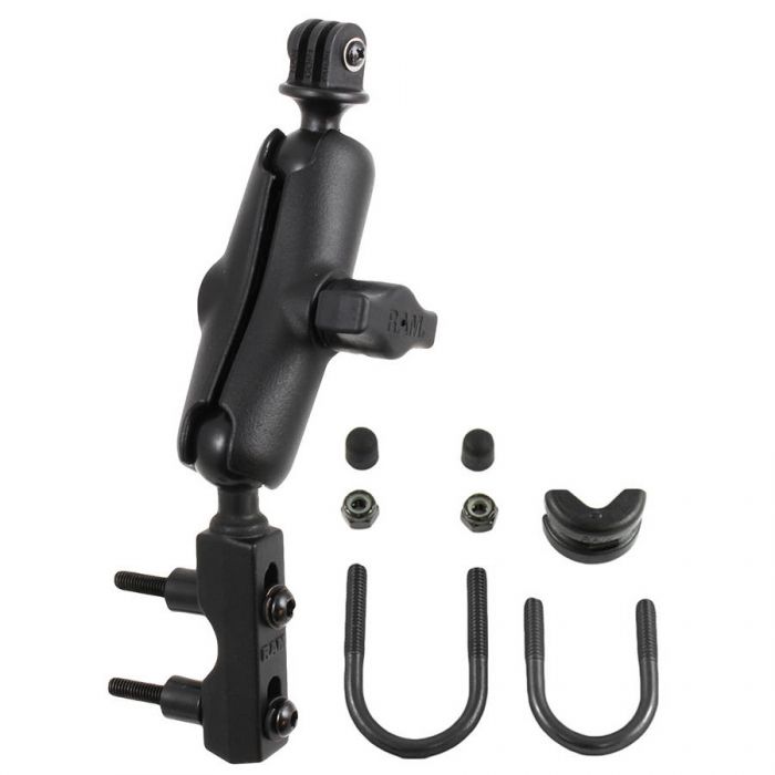 RAM Mounts Combination Brake/Clutch Reservoir UBolt Mount with Custom