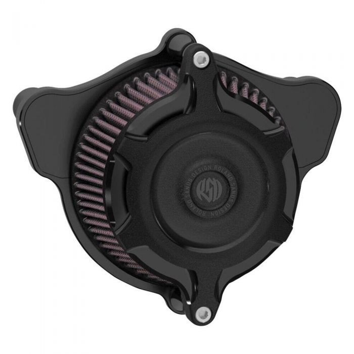 Roland Sands Blunt Air Cleaner Split - Black Ops - 0206-2106-smb 