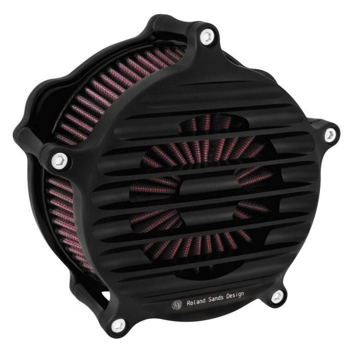 Roland Sands Venturi Air Cleaner Nostalgia - Black Ops (Cable Throttle ...