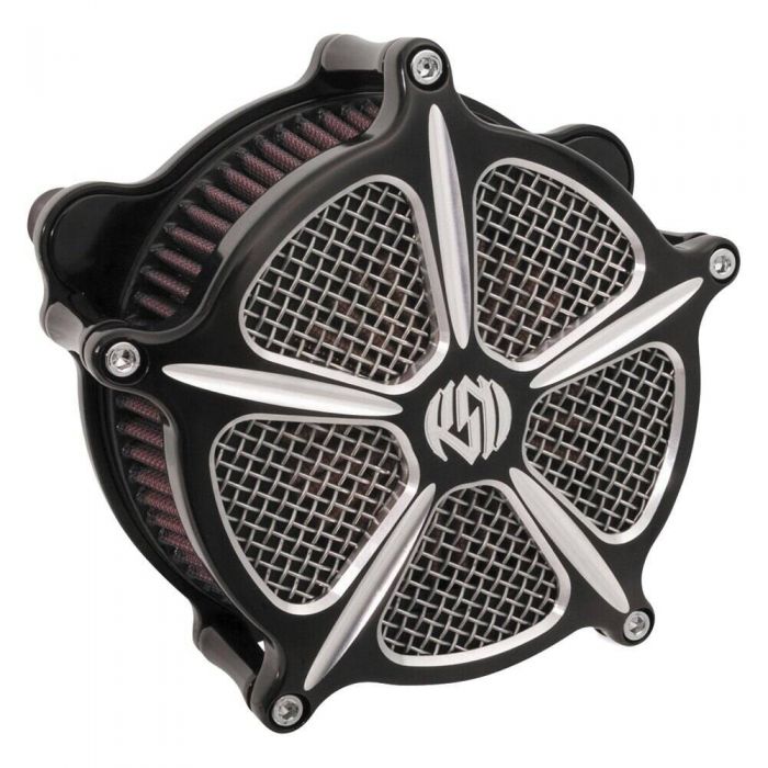 Roland Sands Venturi Air Cleaner Speed 5 - Contrast Cut (Throttle-by ...