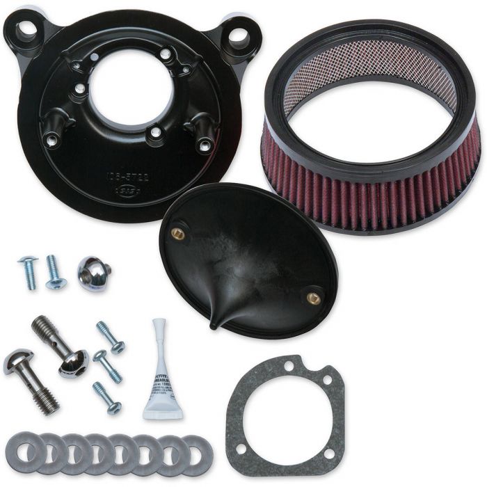 S&S Cycle Stealth Air Cleaner Kit for Stock Fuel System 1700300B