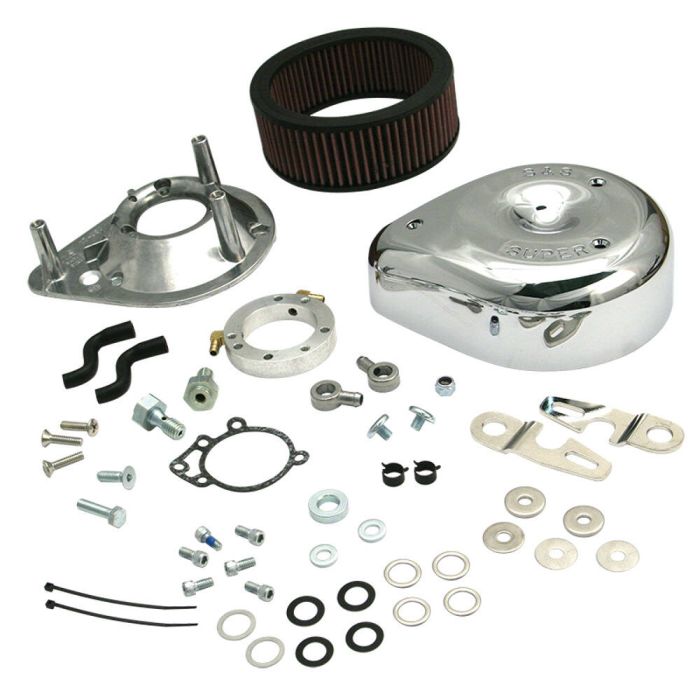 S&S Cycle Teardrop Air Cleaner Kit - 170-0306E | FortNine Canada